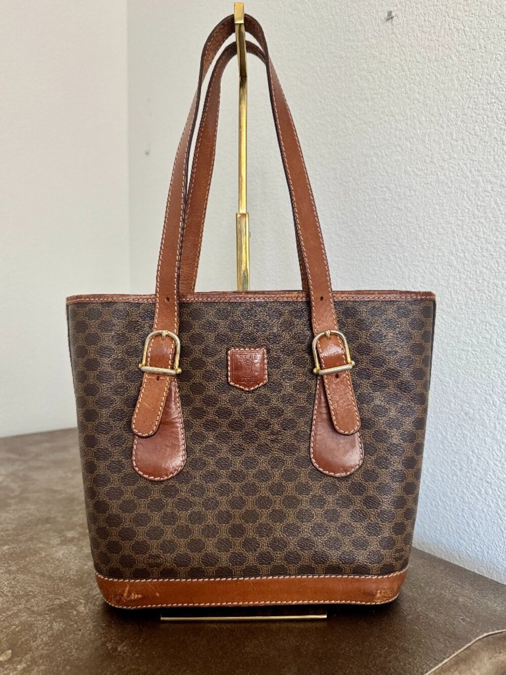 Vintage Celine Macadam Tote